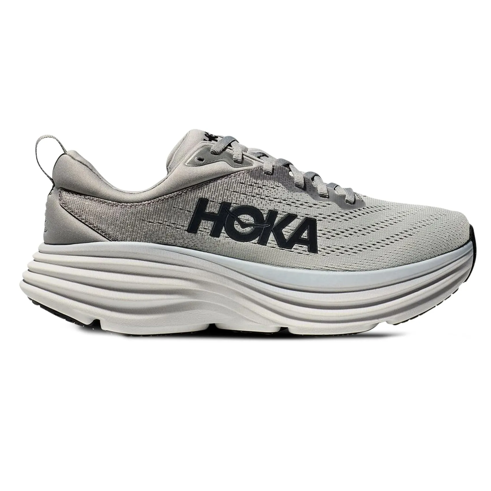 Blister prevention Non Slip Tread Pattern Mens HOKA Bondi 8 (Wide)