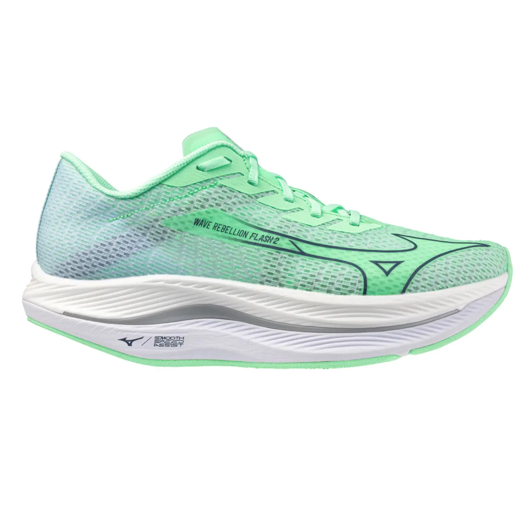 well - cushioned Mens Mizuno Wave Rebellion Flash 2