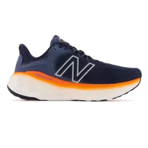 Comfortable Midfoot Mens New Balance Fresh Foam X More v3 - Eclipse / Vibrant Orange