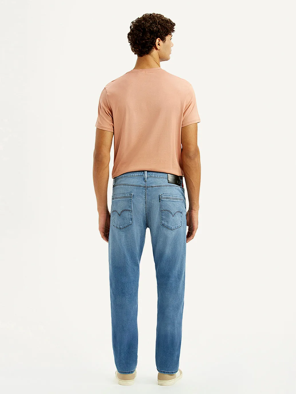 Sunny Vibes Teen Outfit Summer Vibes Versatile Winter Warmth Men's Redloop 513 Light Blue Slim Straight Fit Mid Rise Jeans