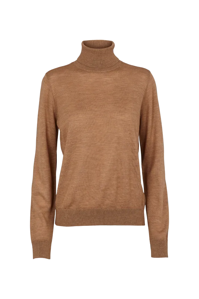 Vera Roll Neck - Apple Cinnamon All Fit Look Seasonal Layered