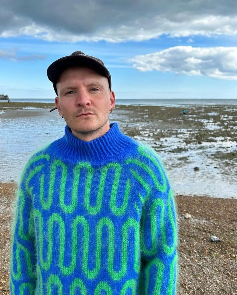 Wave Sweater EcoCertified Wool Blend