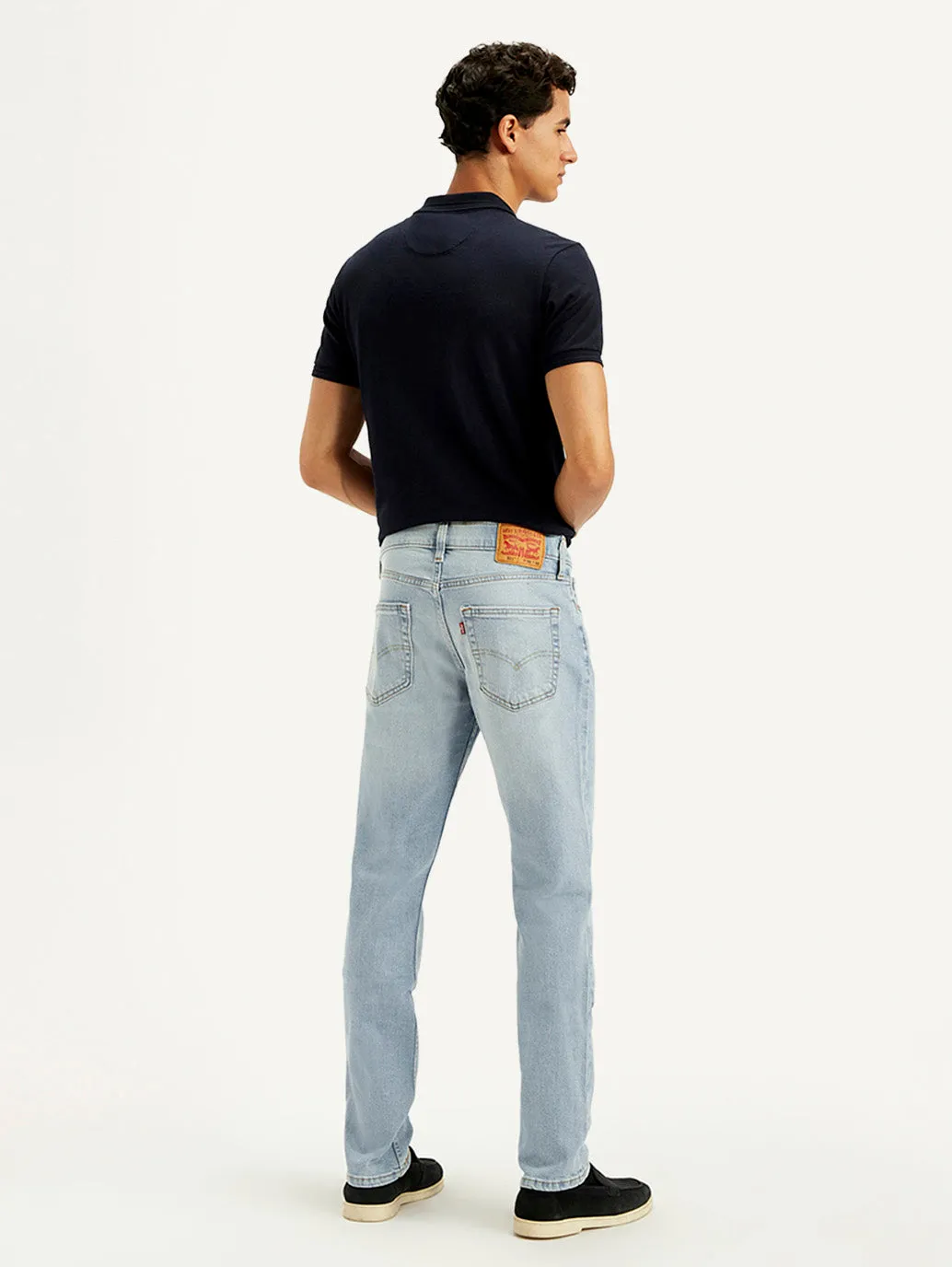 Life Ready Men's 511 Indigo Slim Fit Mid Rise Jeans