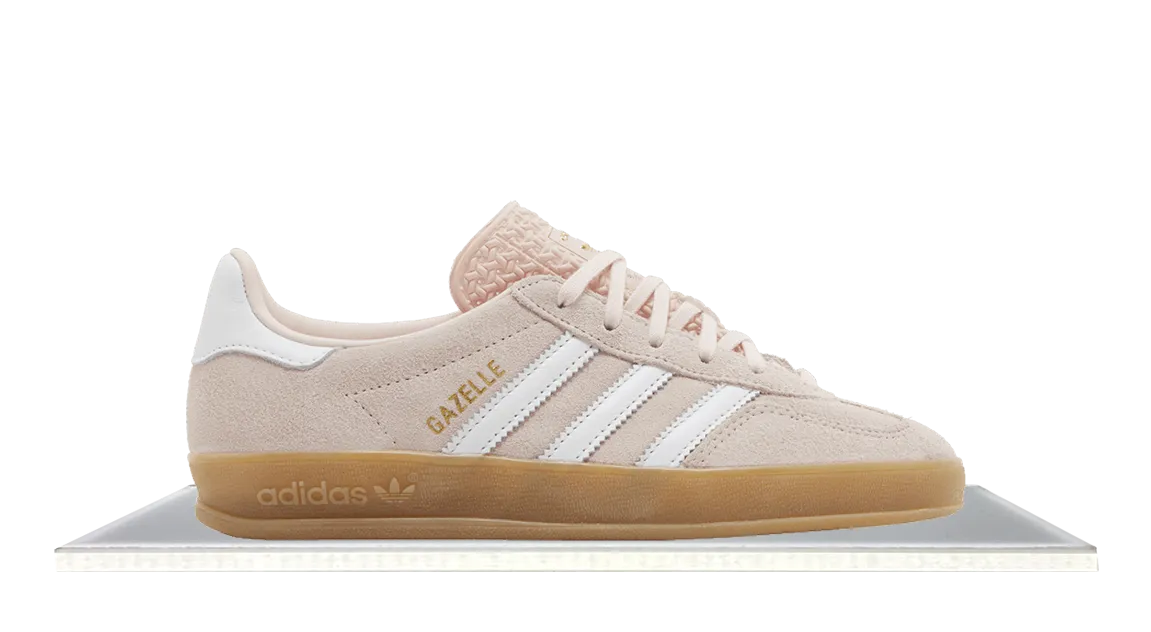Adidas Gazelle Indoor Sandy Pink Heel Safe