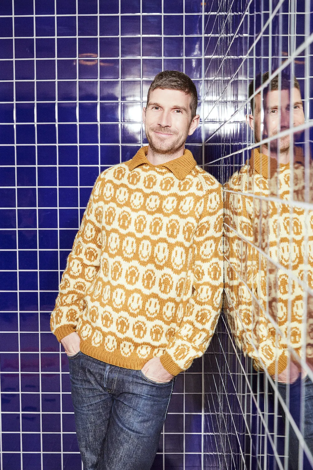 Tagless Label System GarmentDyed Finish Mood Sweater Man