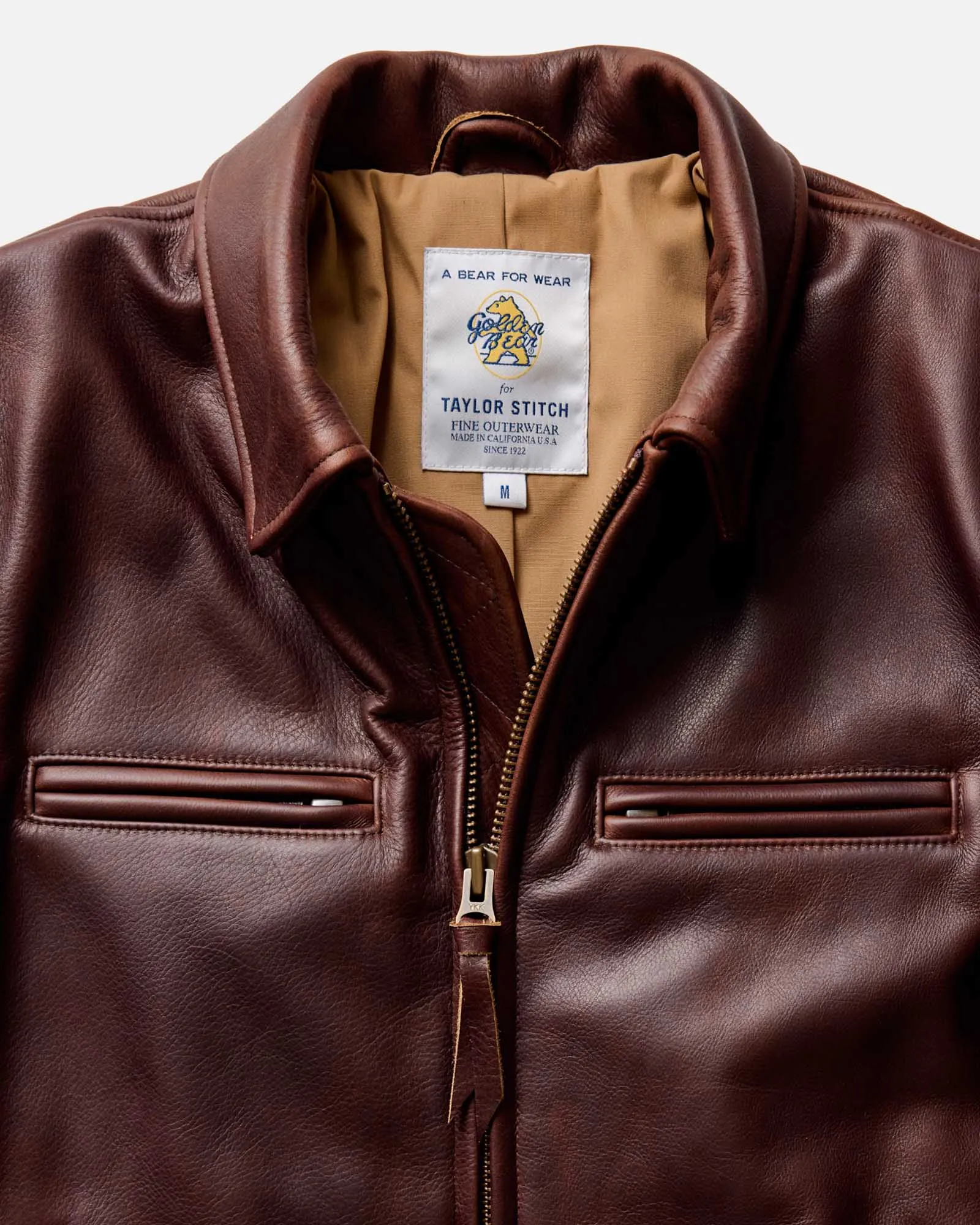 The Moto Jacket in Espresso Steerhide Weight Distribution System Comfy Fit