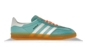 Adidas Gazelle Indoor Preloved Blue White Gum Rubber Sole