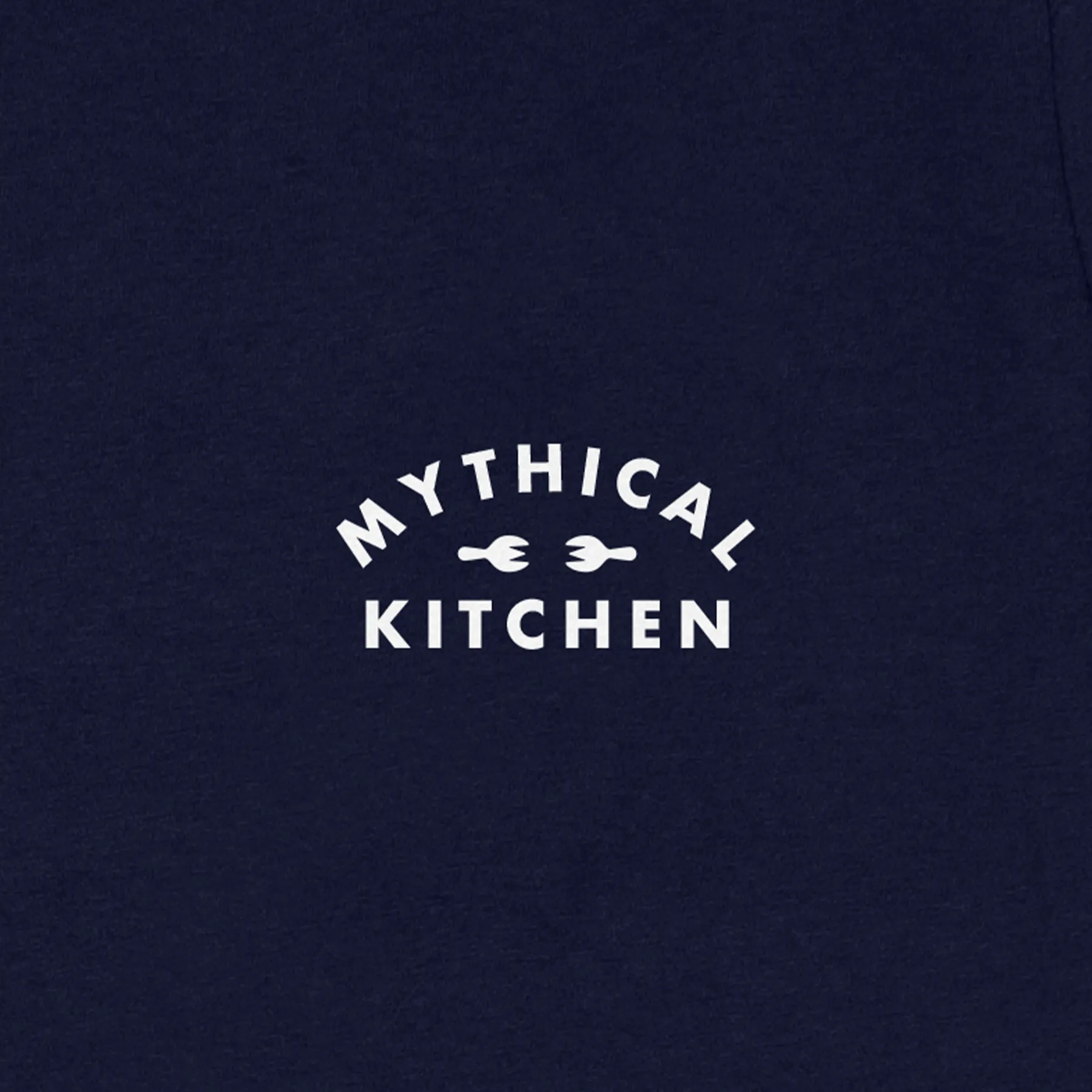 Mythical Kitchen Staff Tee (Navy) Perfect for Vacation sports activity
