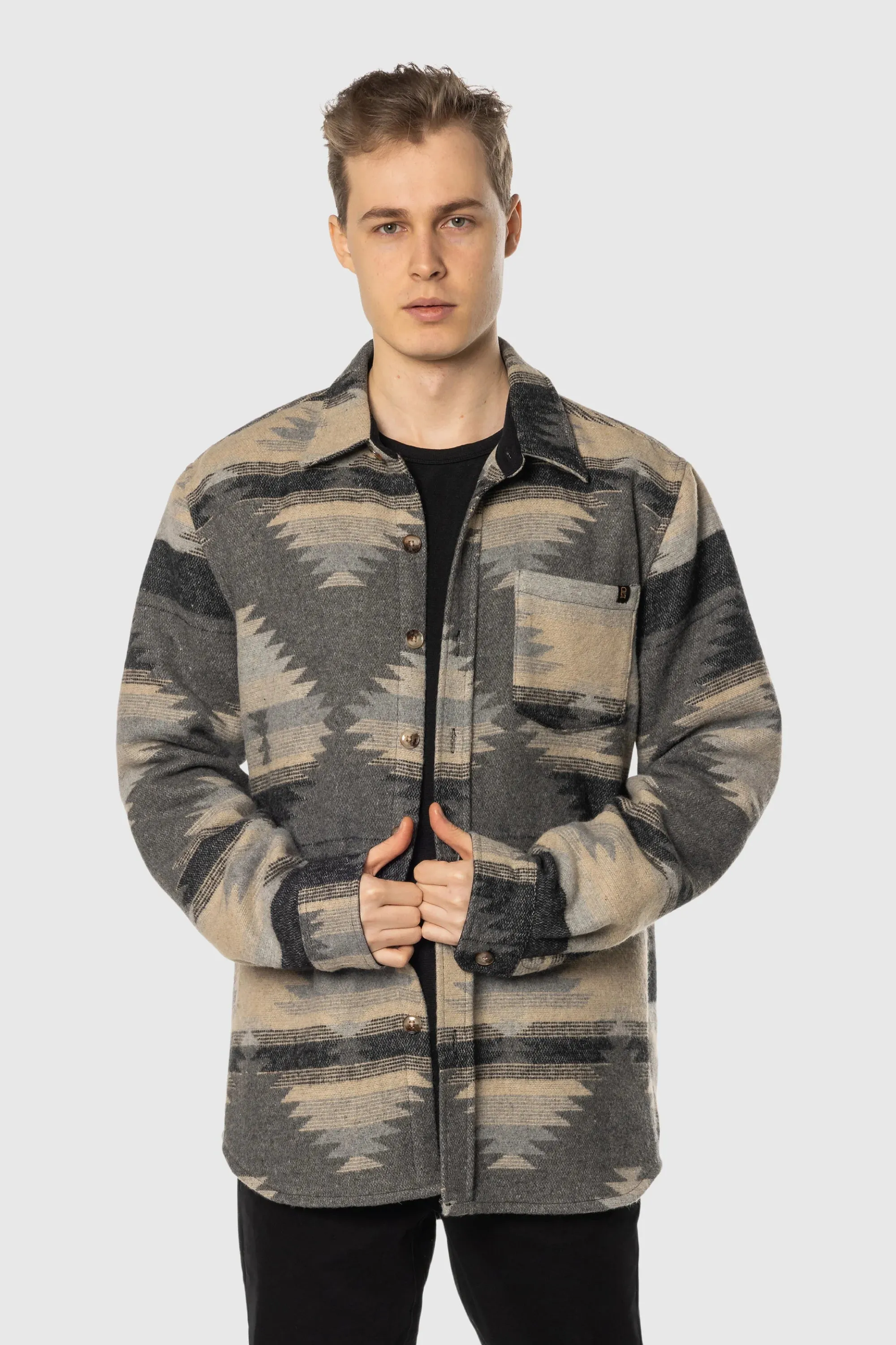 Tall friendly Aztec Overshirt