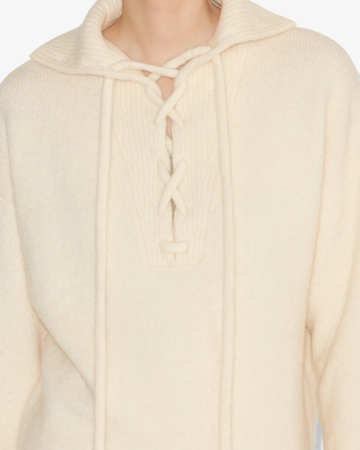 Temperature Regulating Knit Microfiber Textile PHYLIA SWEATER