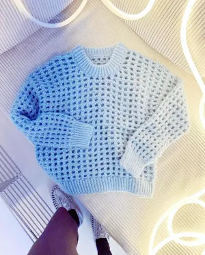 Casual Draping Soft Piece Mega Erika Jumper