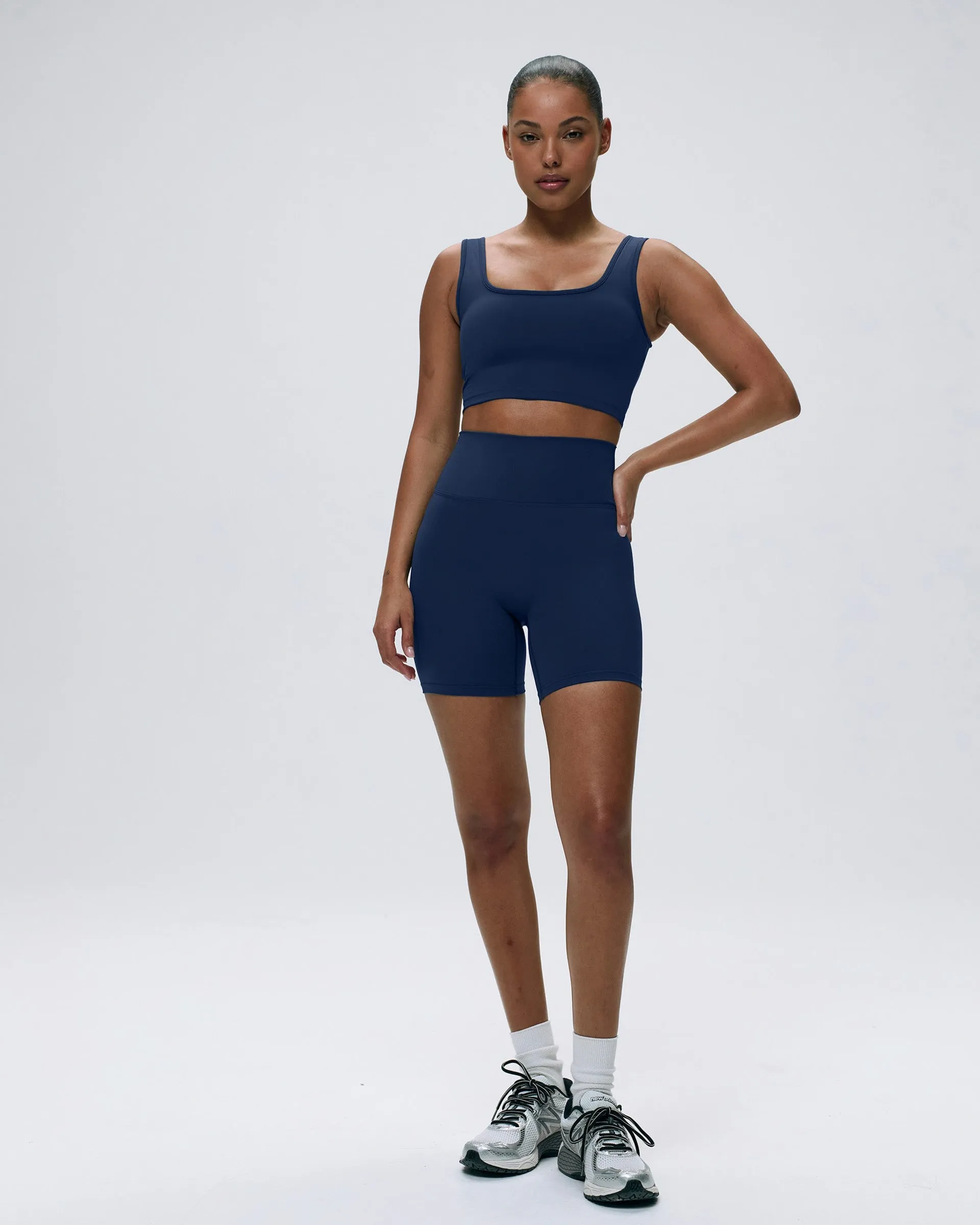 adventure apparel Comfy Fit Ultimate Crop Shorts - Navy Blue