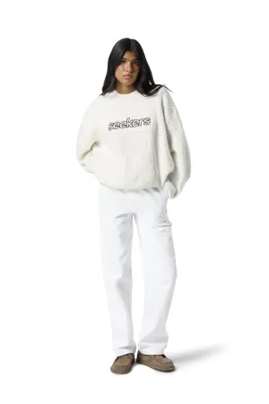 EcoFinish Waterproof Coating Nonna Logo Knit Sweater