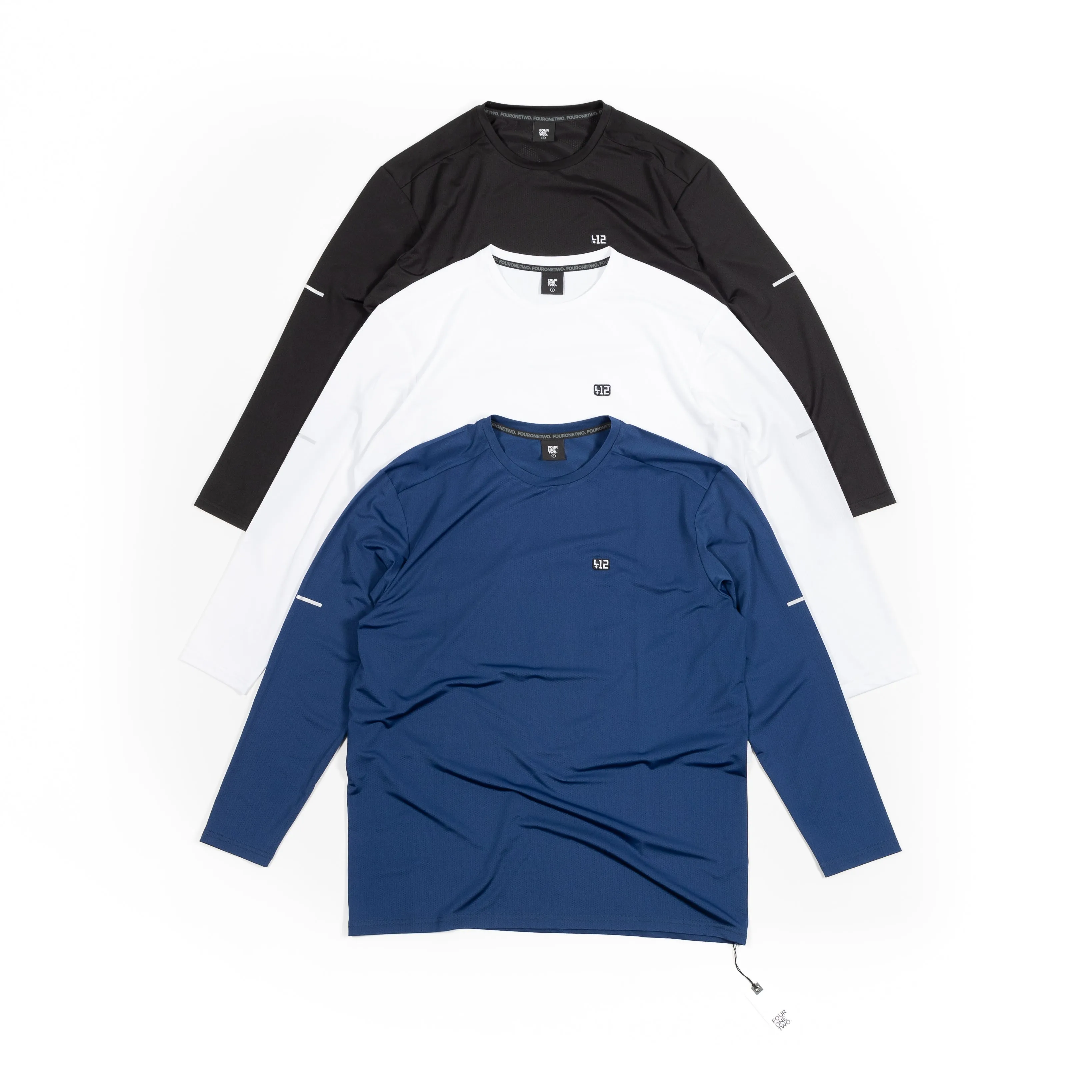 Soft Touch Breathable Wearable 412? Air Mesh LS Tee