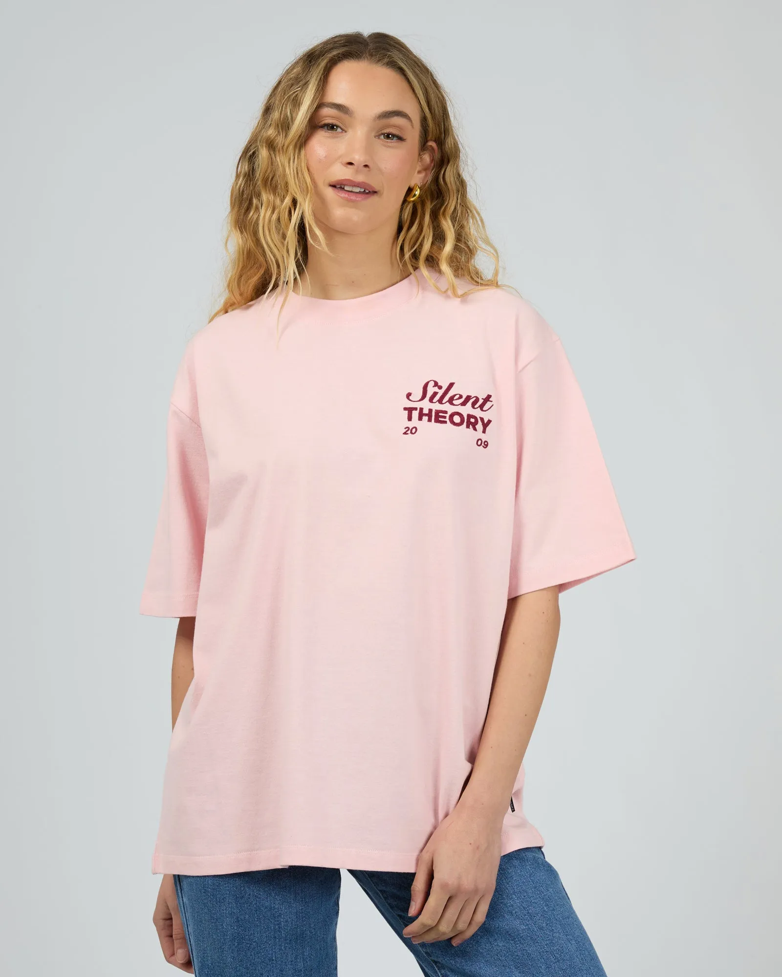 Now Tee Pink Trendy Comfort Wear