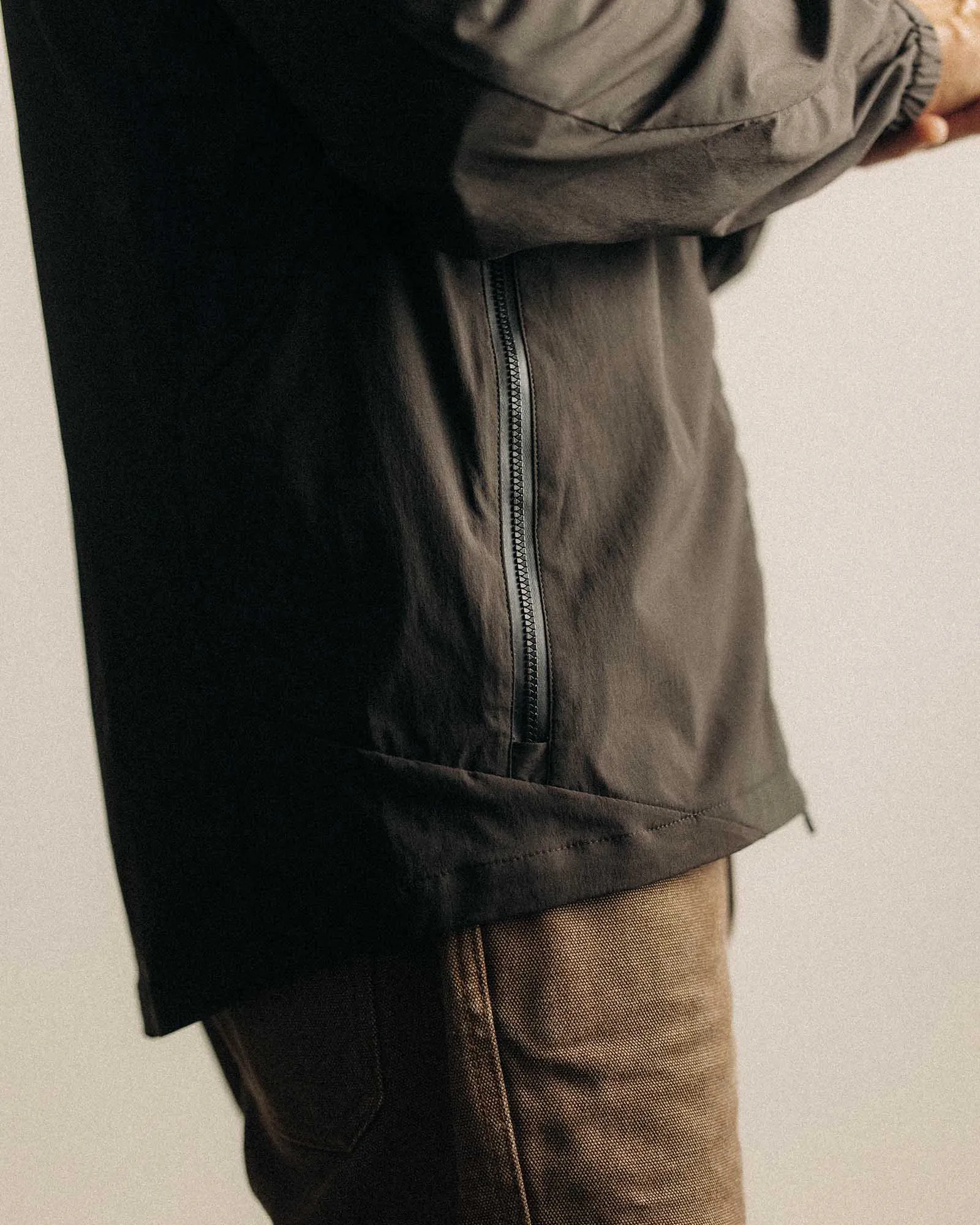 The Ridgeline Jacket in Coal Durable Outer Layer Chill Proof Style