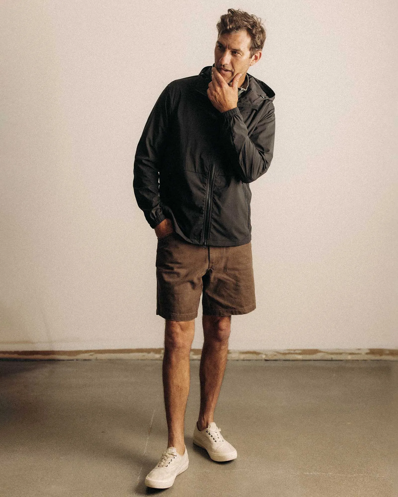 The Ridgeline Jacket in Coal ContouredShoulderFit Non Irritating Tags