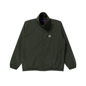 OG LABEL LEOPARD PATTERNED TRACK JACKET OLIVE Compact Packable