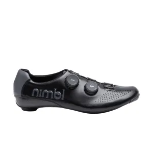 Open Box - Nimbl EXCEED Shoe Black 44 (Small Scuff On Sole) Secure Lock Lace Up
