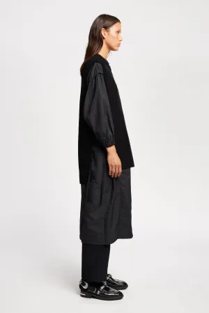 Shard Ribbed Vest Black All Day Wear