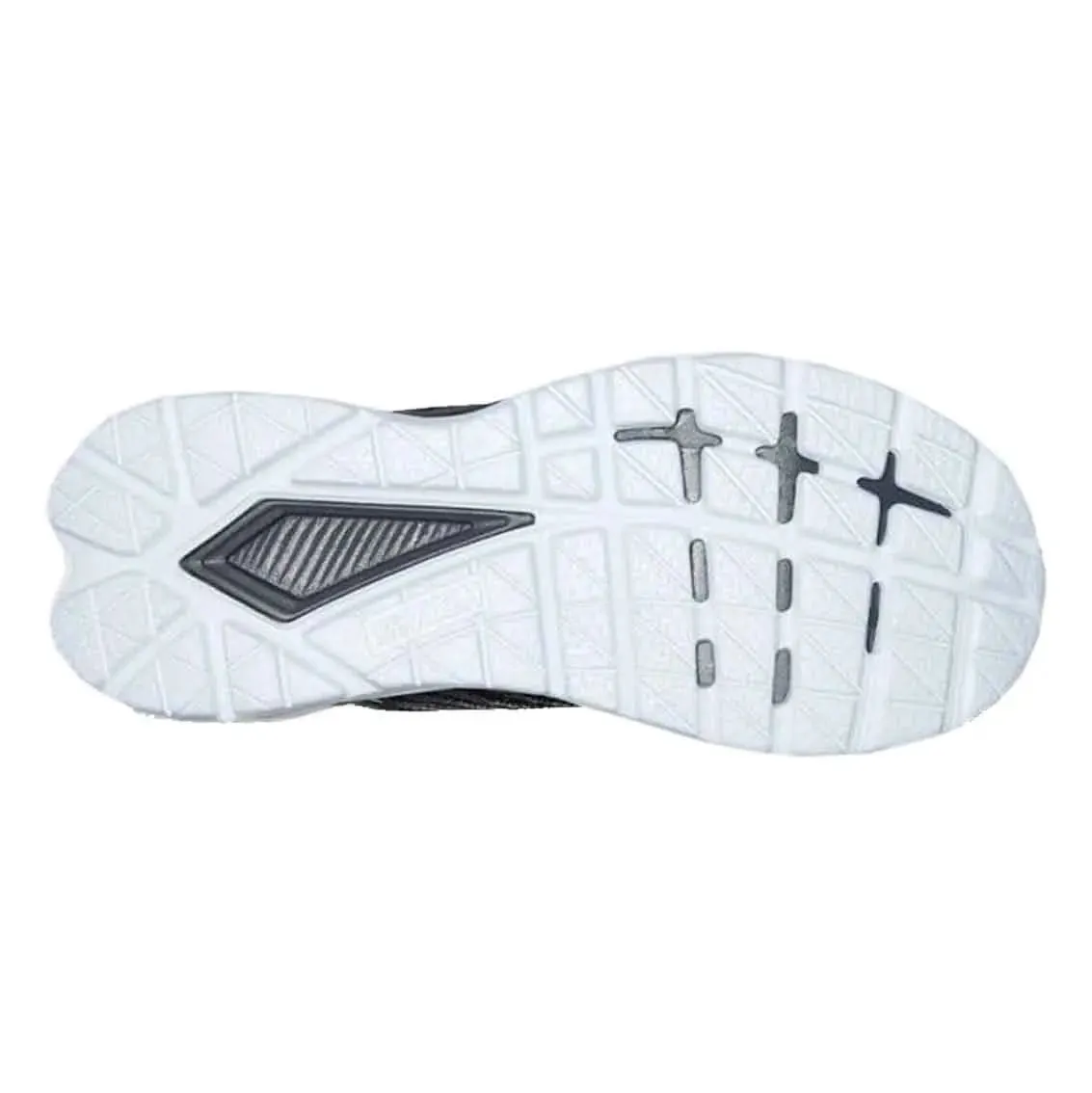 Womens HOKA Mach 5 (Wide) - Black / Castlerock Toe - Protection Advanced Motion Control