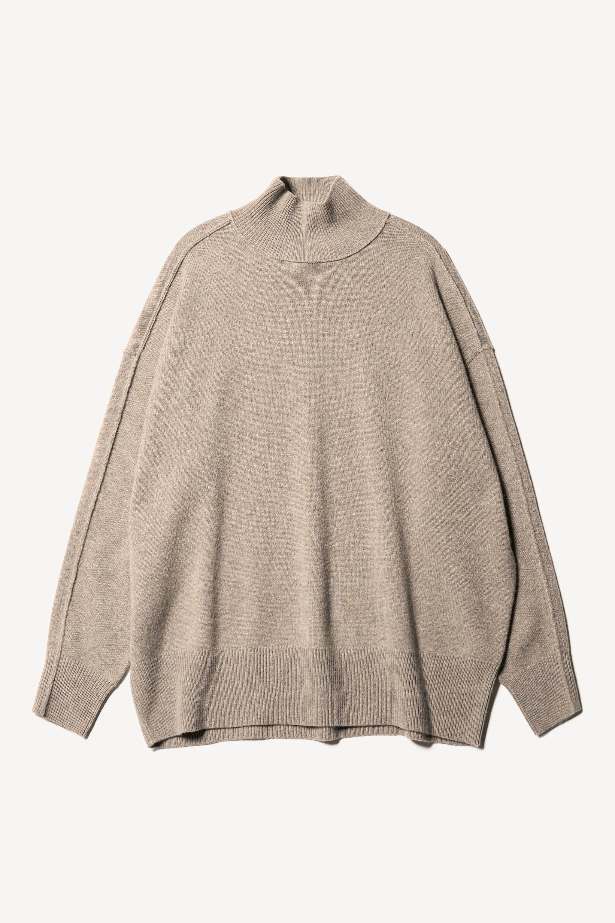 Overflow Knit Taupe Effortless Comfort Homewear Style
