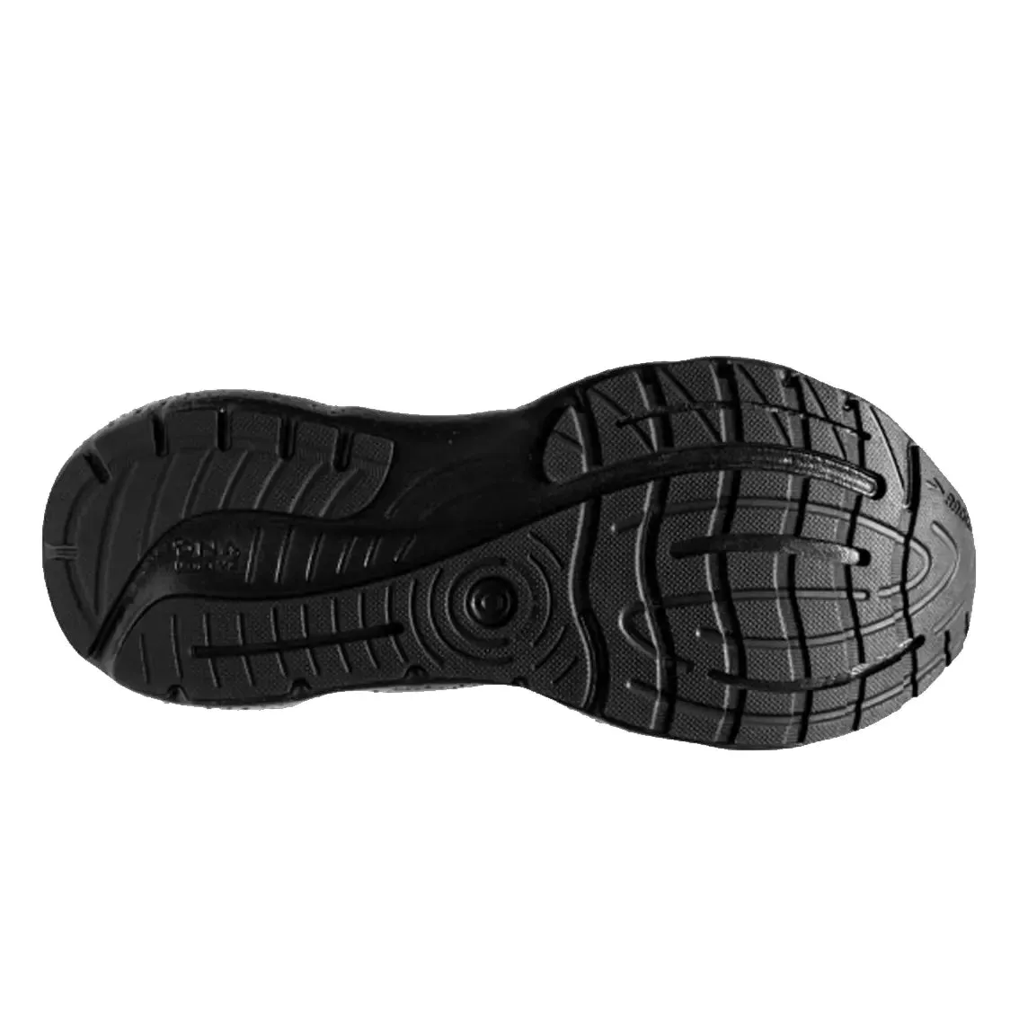 Womens Brooks Glycerin GTS 20 (Wide) - Black / Black Step Ahead