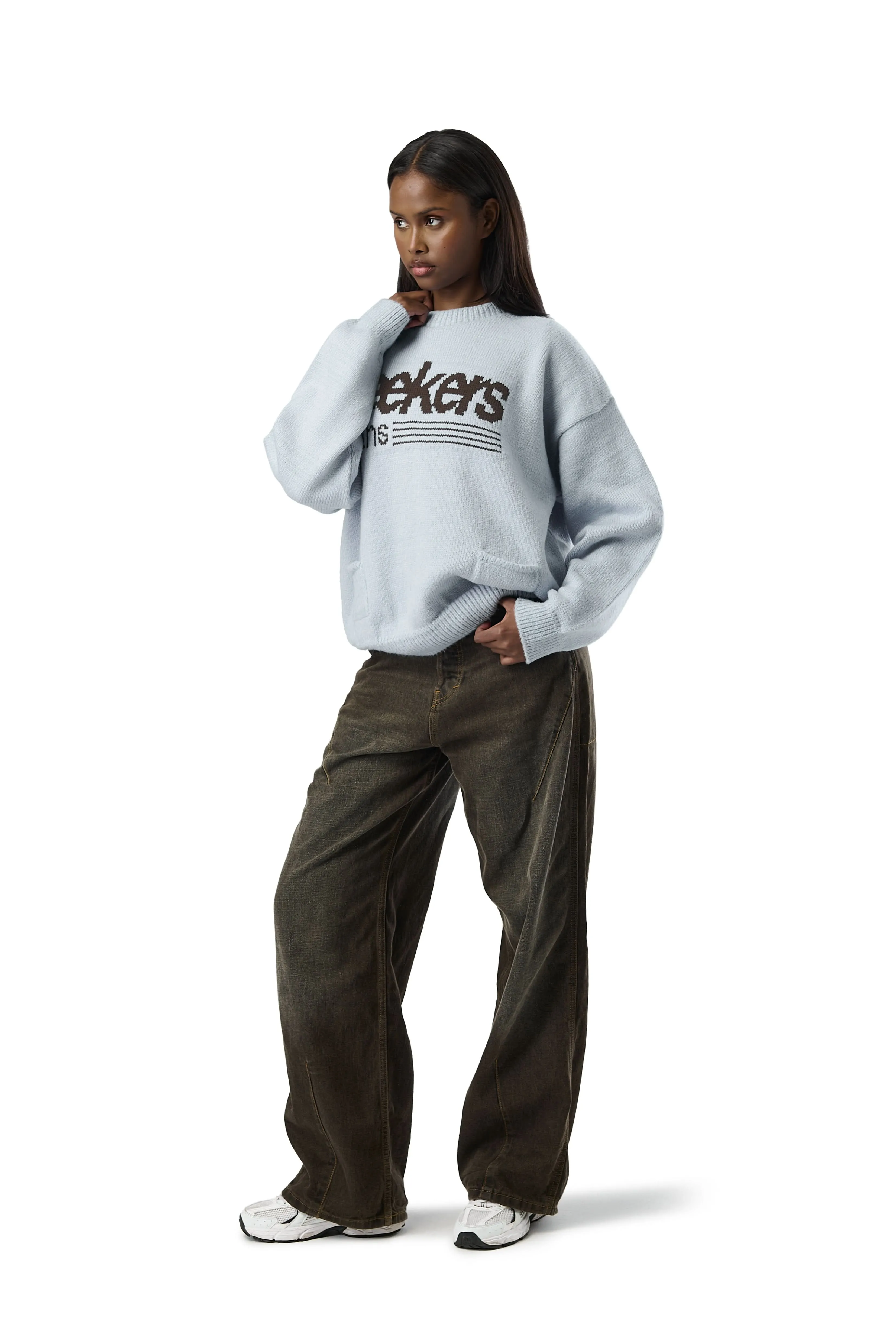 Pandy Knit Sweater Everyday Use windy days