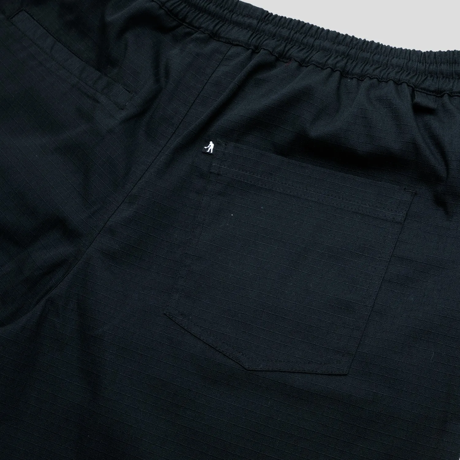 Pass~Port Transport Ripstop Workers Short - Black Chill Design