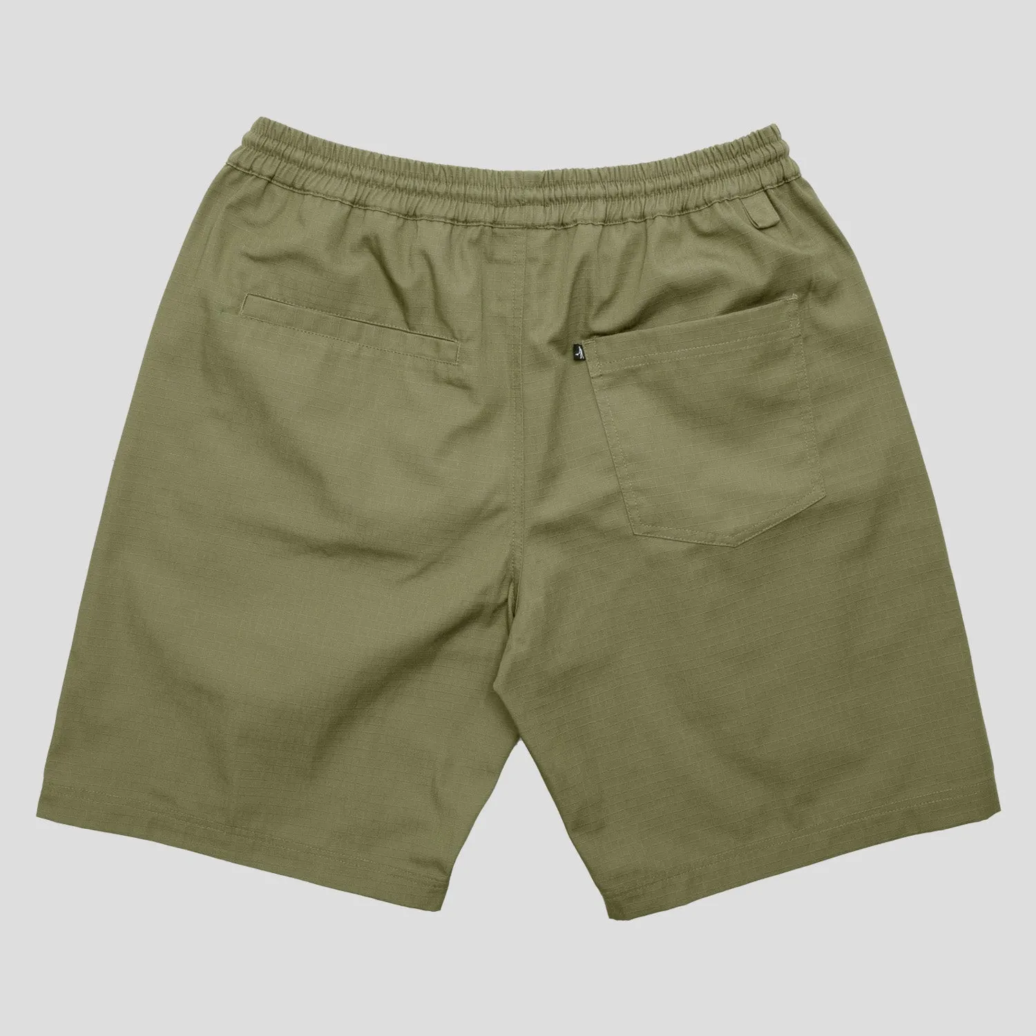 Flats Relaxed Look Pass~Port Transport Ripstop Workers Short - Olive