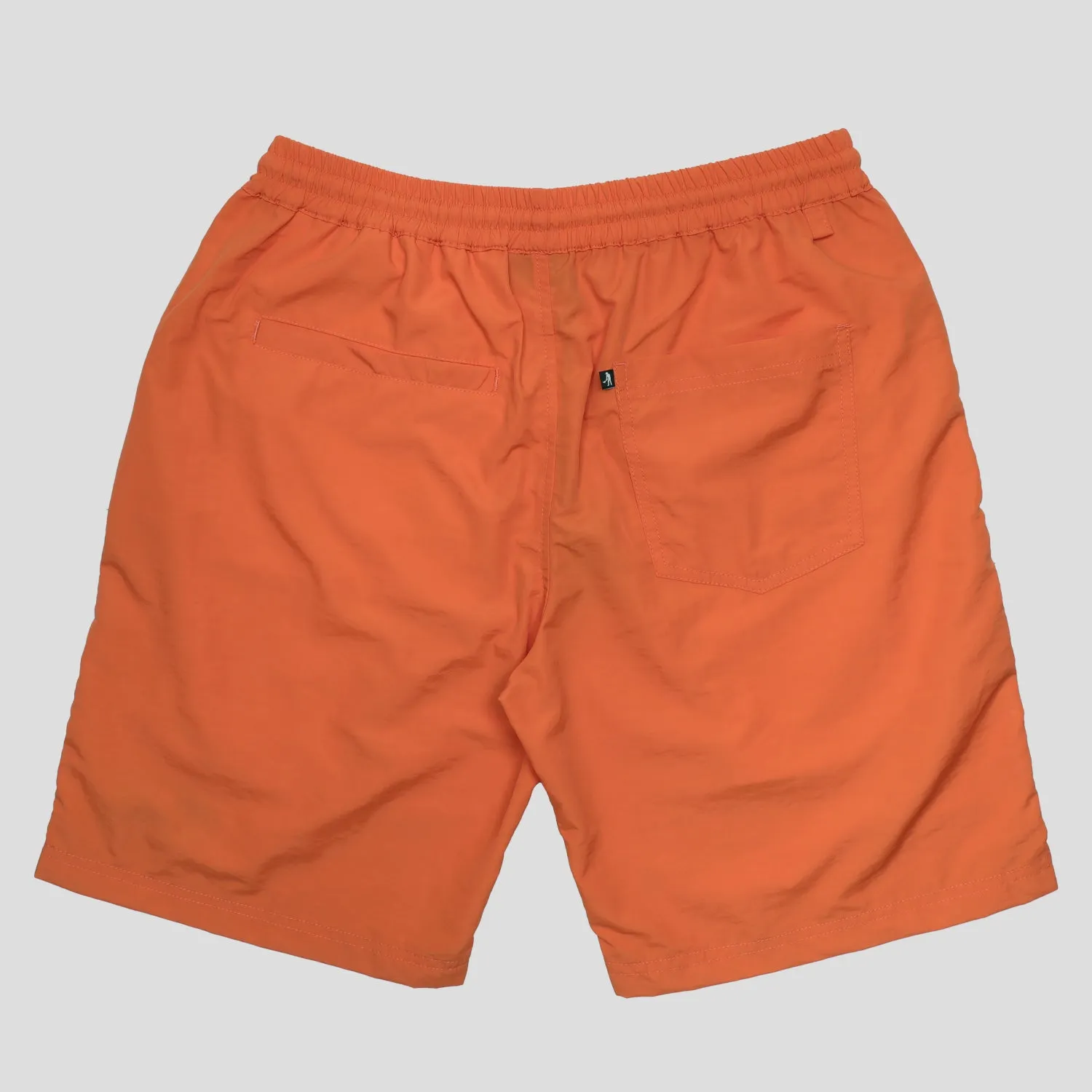 Mid - rise anti slip grip Pass~Port Whip RPET Casual Short - Burnt Orange
