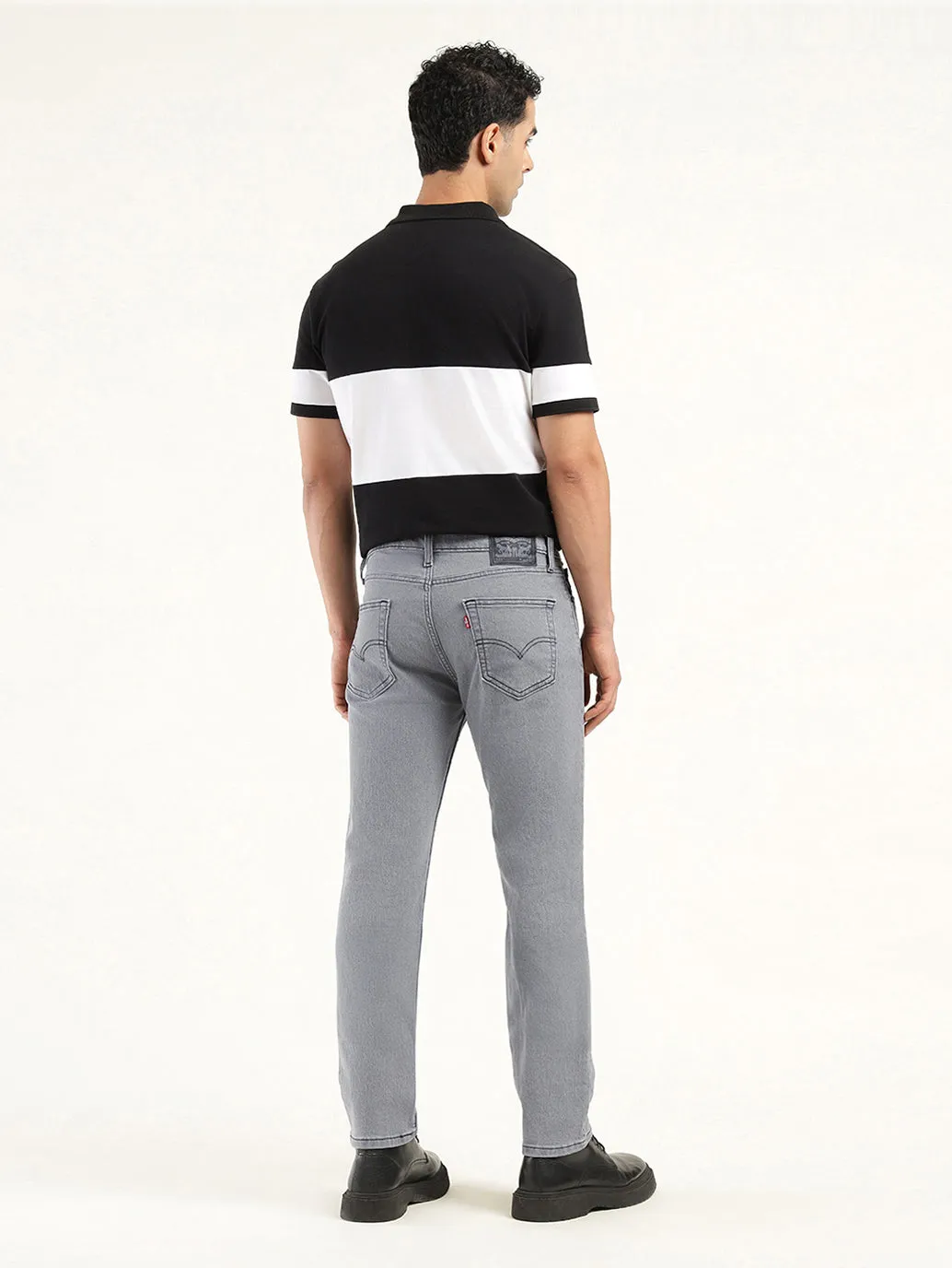 Sanded Seam Comfort Men's 511 Grey Slim Fit Mid Rise Jeans