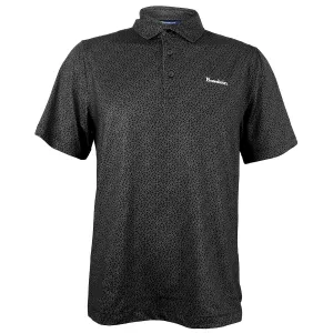 Pike Eco Pebble Print Polo from Cutter & Buck Matte Finish