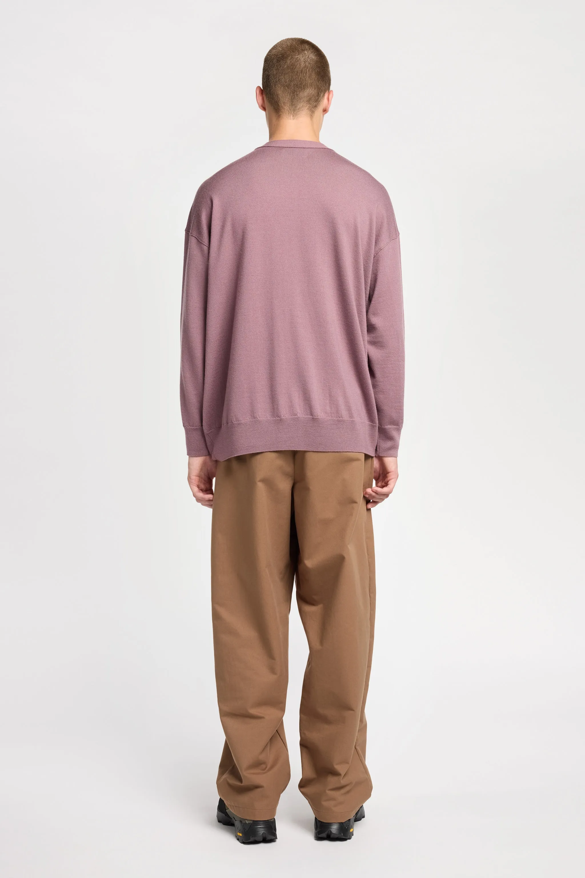 Pitch Loose Fit Sweater Mauve Go-To Look