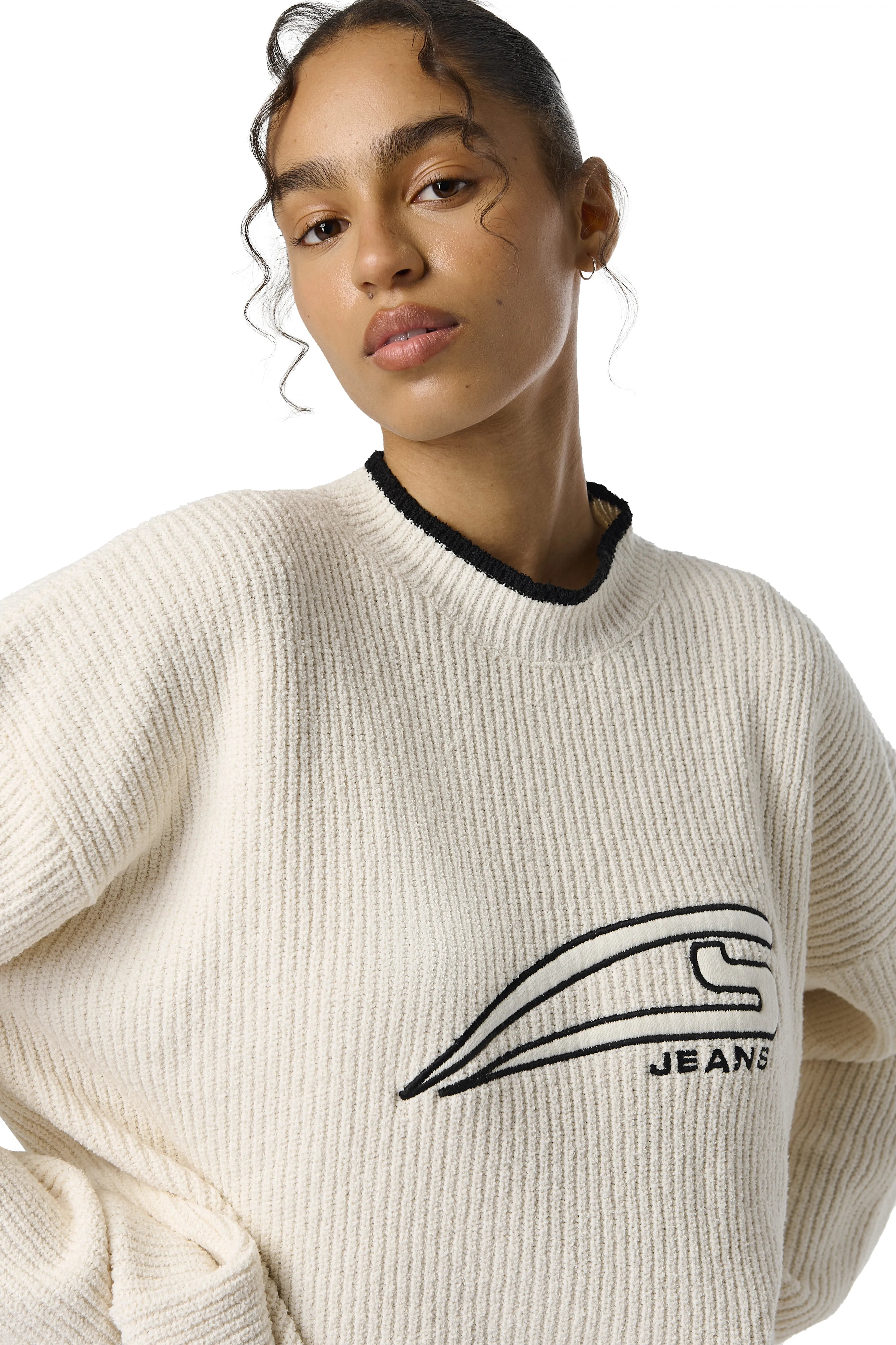 Kip Knit Sweater Reinforced Shoulder Seams Snag Resistant Surface