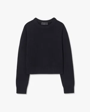POPPY CASHMERE SWEATER Double Layered Pure Detail