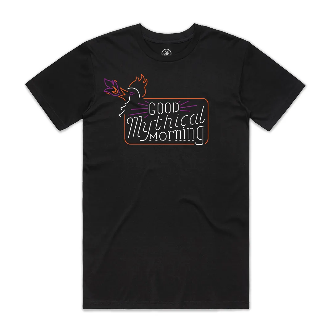 GMM Cockatrice Neon Sign Tee Wrinkle Resistant
