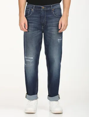 Men's 511 Blue Slim Fit Mid Rise Jeans Festival Outfit Minimalist Style