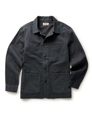 Comfort Focused Design The Ojai Jacket in Organic Navy Foundation Twill