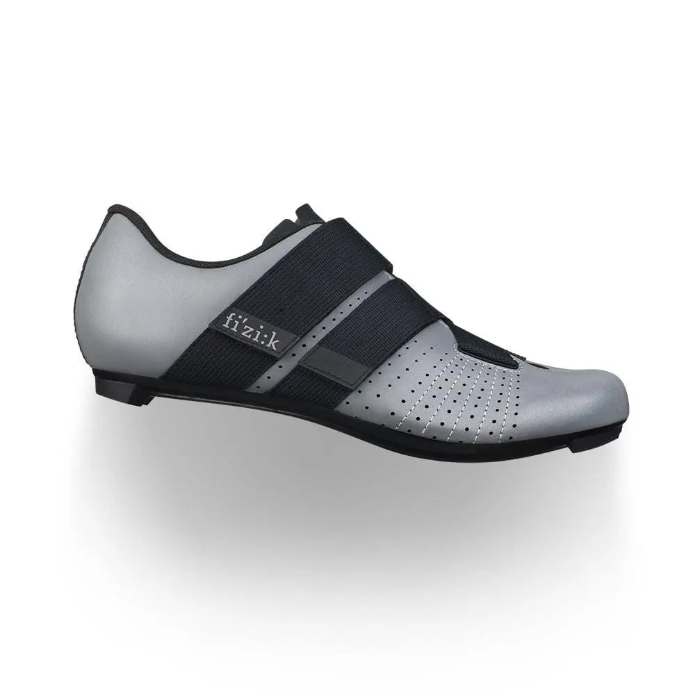gear up fizik Tempo Powerstrap R5 Shoe Reflective Grey