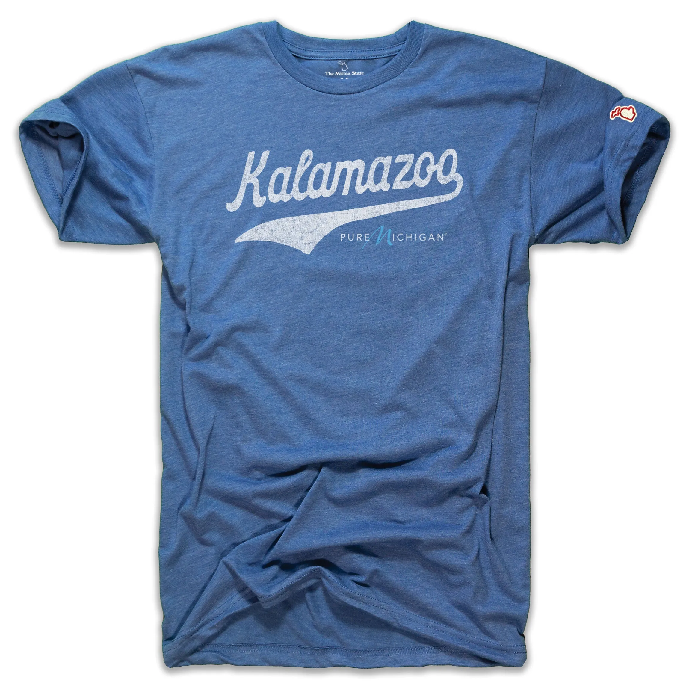oversized but not shapeless Fashionable Ease PURE MICHIGAN - KALAMAZOO SCRIPT (UNISEX)