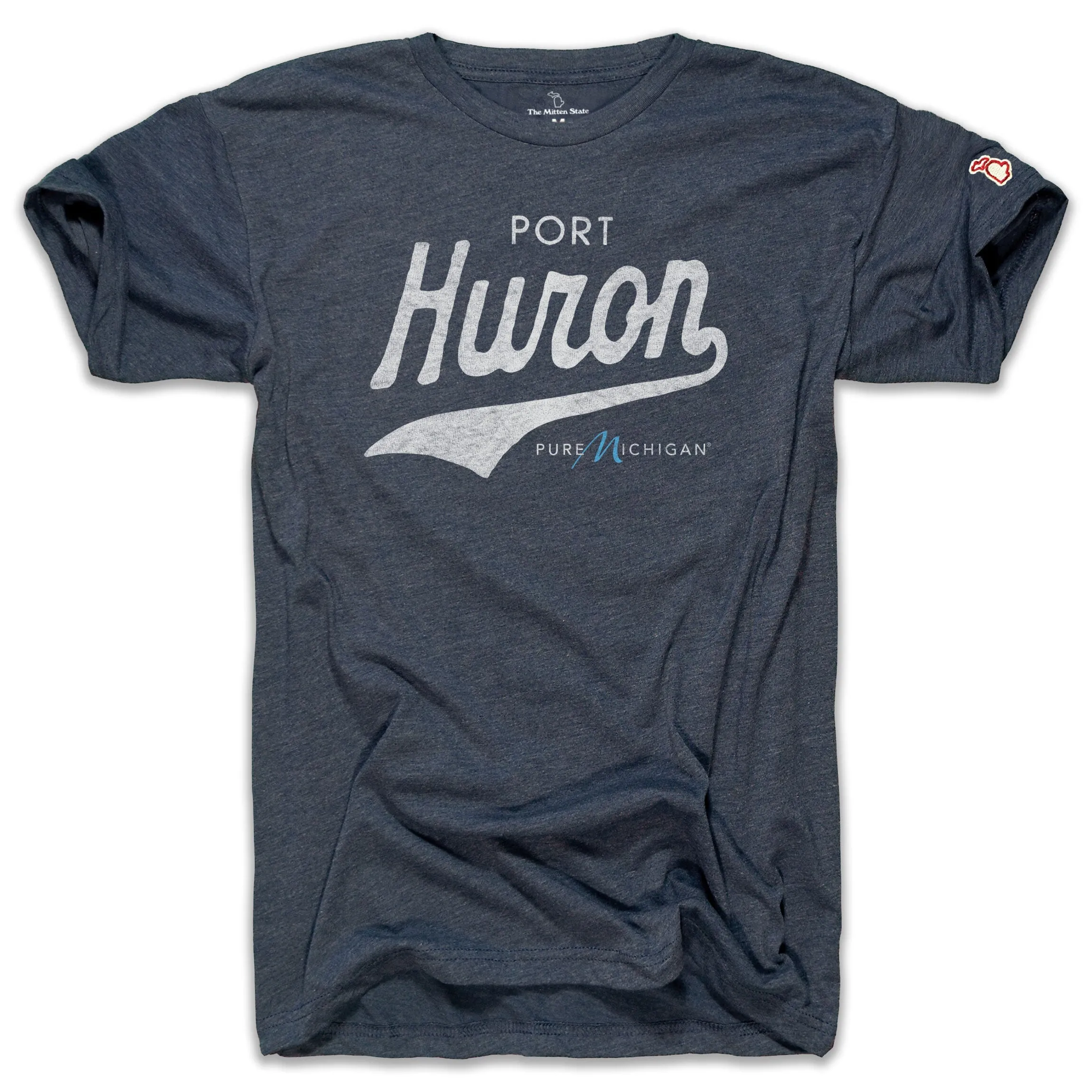 PURE MICHIGAN - PORT HURON SCRIPT (UNISEX) Bold Statement ThermoregulatingFabric