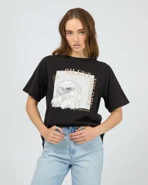 MoistureWicking Technology Quaint Tee Washed Black