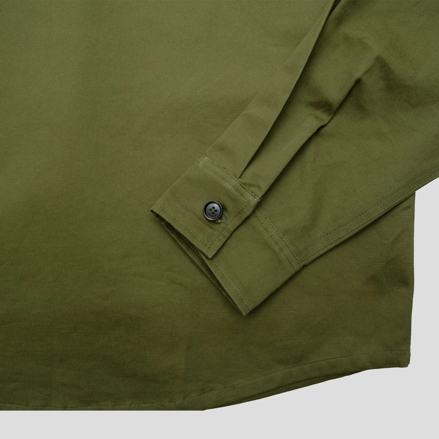 Chic Layer Pass~Port Thistle Embroidery AG Shirt Long Sleeve - Moss