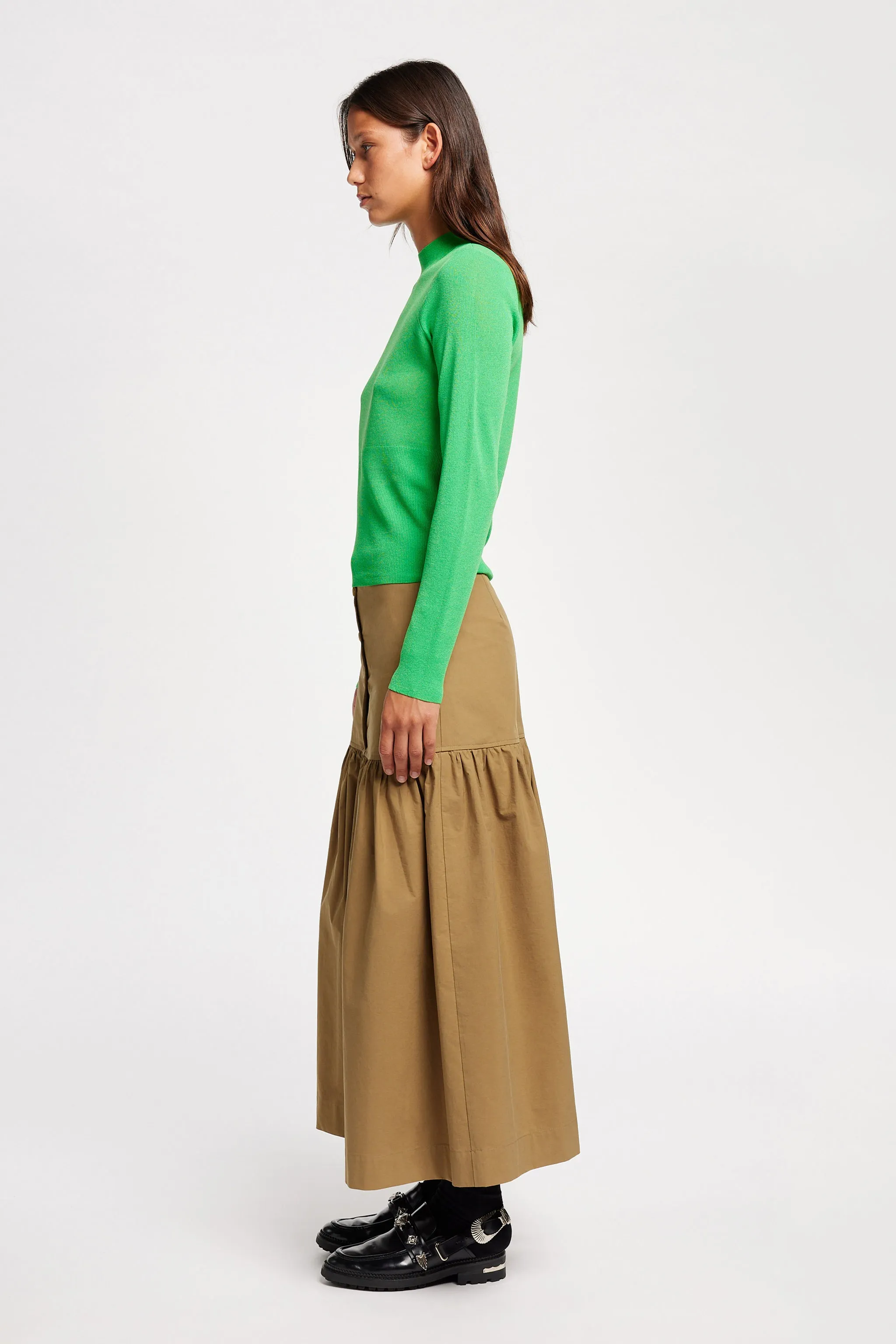 FadeResistant Dye Odor Control Technology Clarity Slim Knit Vivid Green