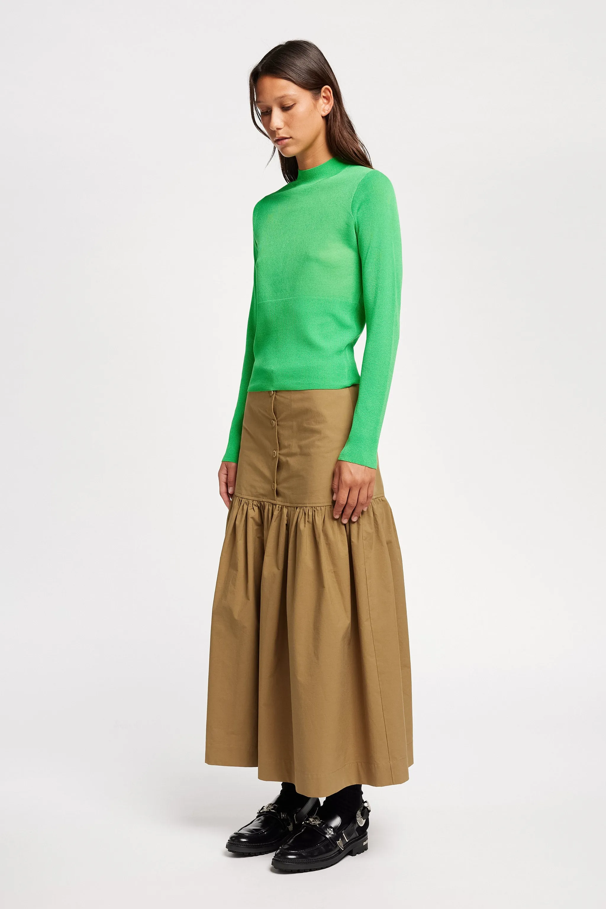 Under Cover Clarity Slim Knit Vivid Green