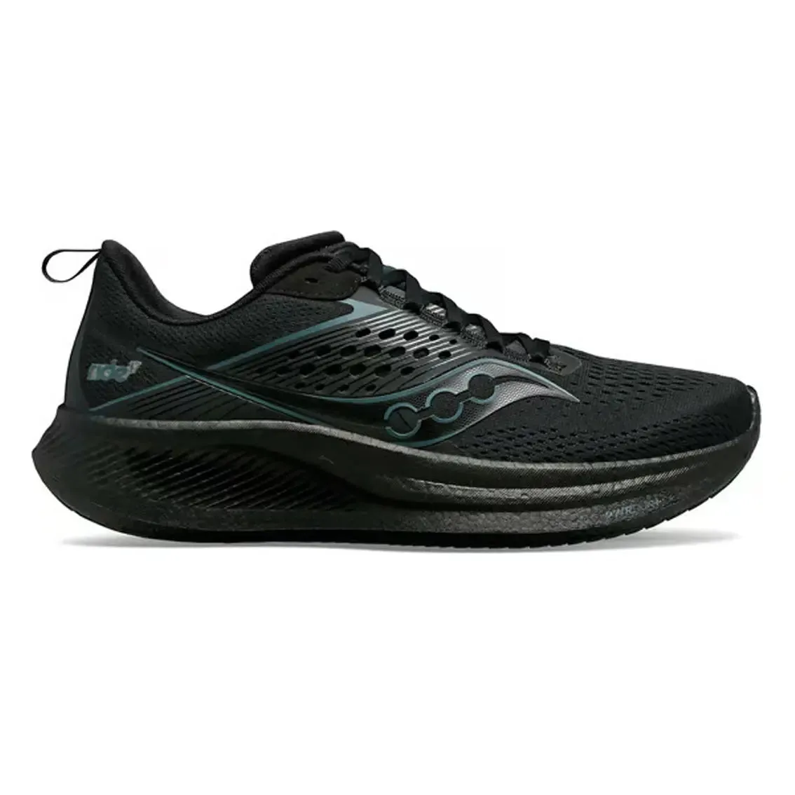 Mens Saucony Ride 17 running in a rowing studio shoes for sprints