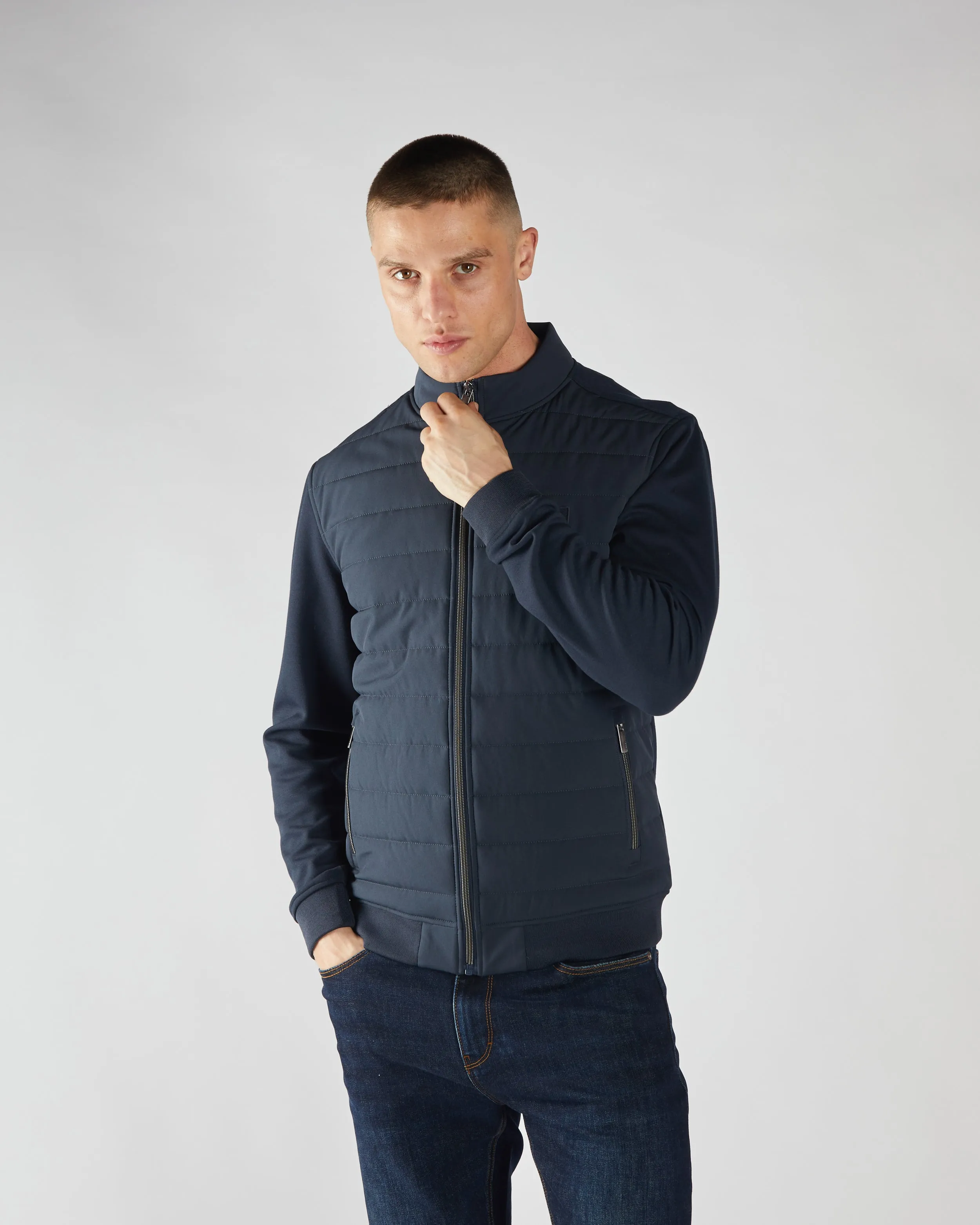 Ralph Jacket Salute Navy Effortless Travel Wear