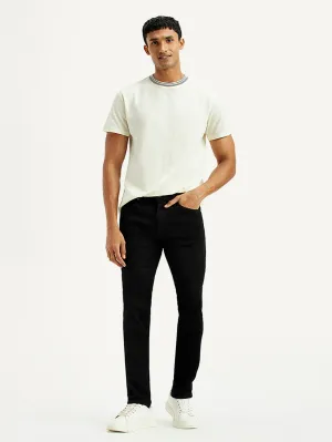 Casual Essentials Men's Redloop 511 Dark Indigo Slim Fit Mid Rise Jeans