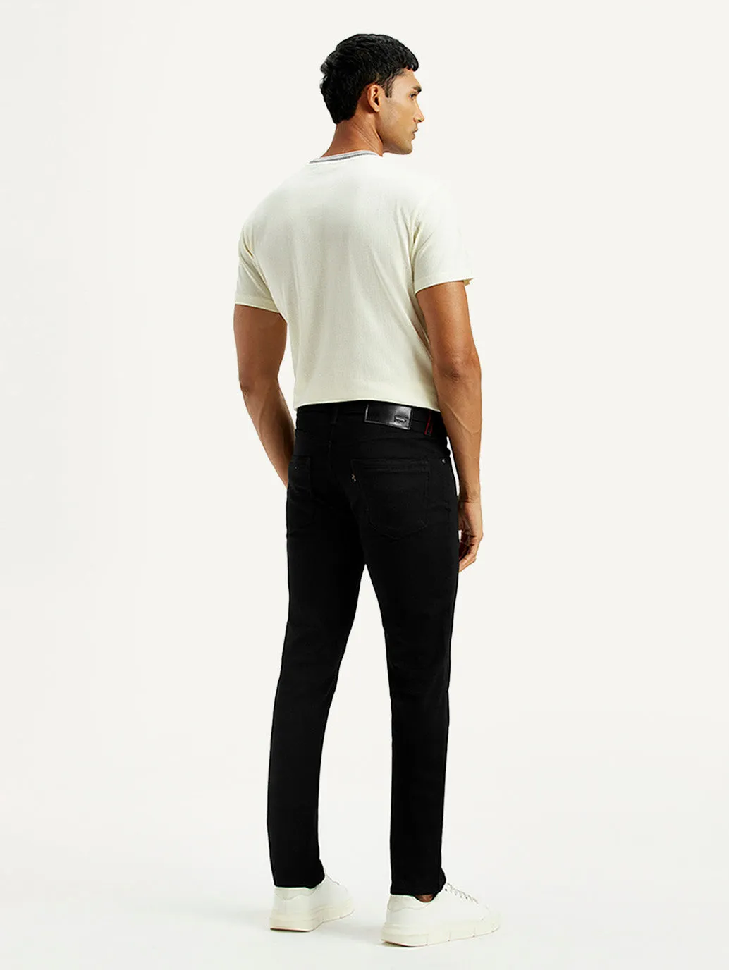 Base Fit Piece Men's Redloop 511 Dark Indigo Slim Fit Mid Rise Jeans